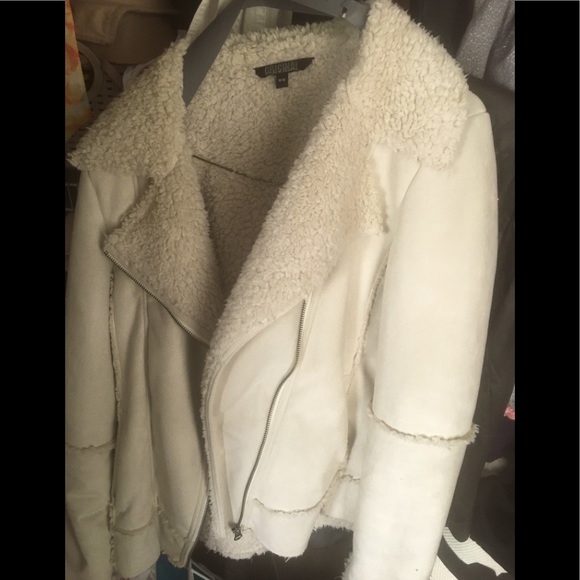 HP - Ivory faux shearling - Picture 4 of 7